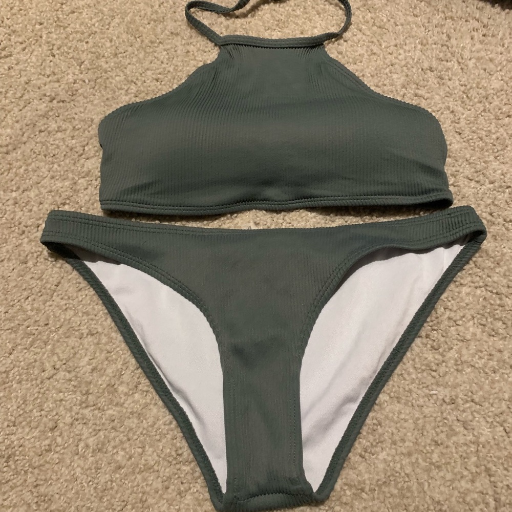 Green two piece